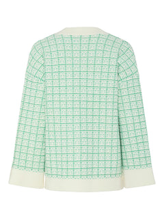 Yasliviana Ls Knit Cardigan - Bright Green Birch
