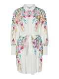Yasrosie Ls Dress - Birch Rosie Print