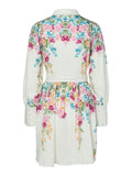 Yasrosie Ls Dress - Birch Rosie Print