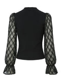 Yasdotera Ls Knit Pullover - Black