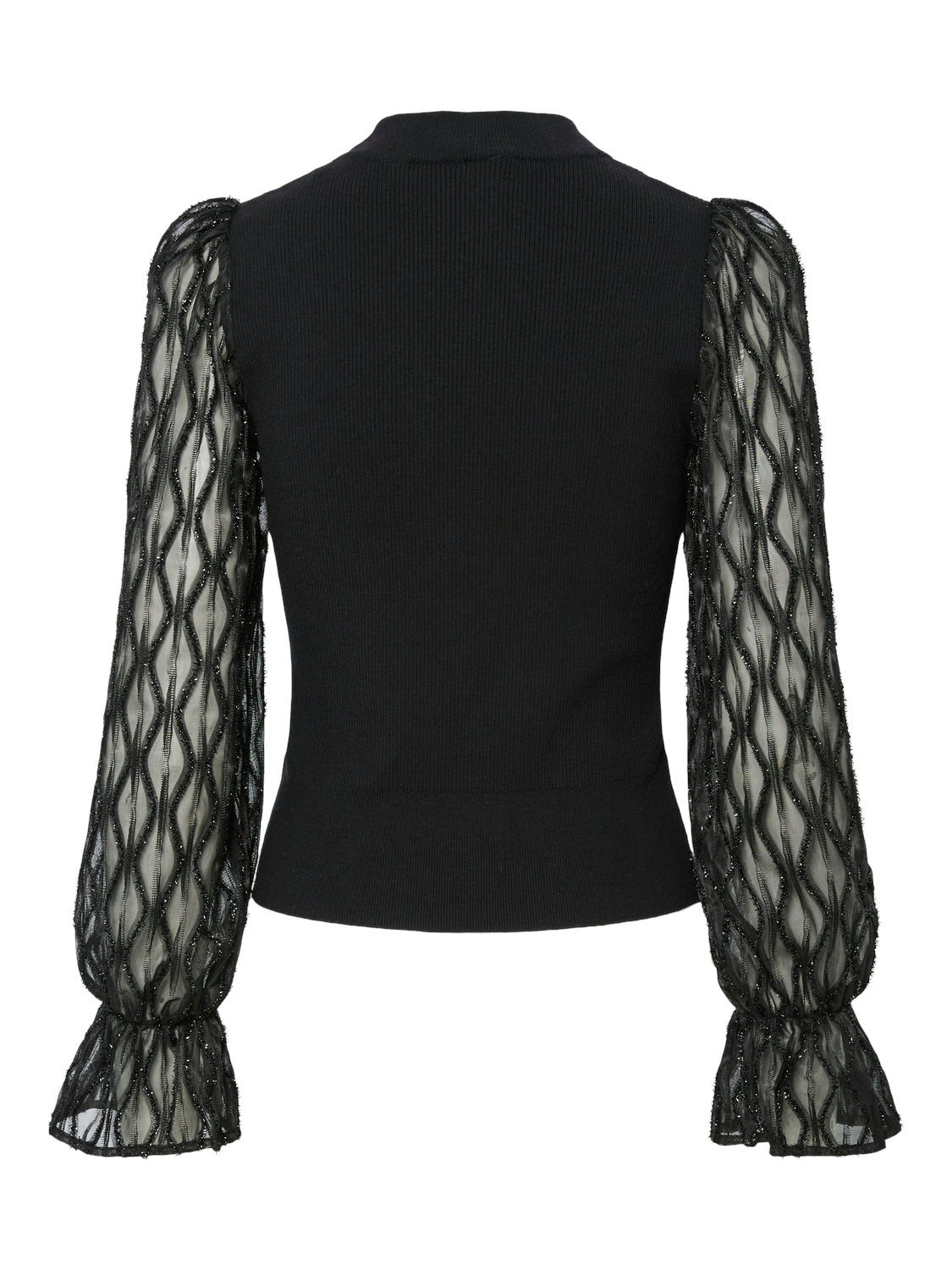 Yasdotera Ls Knit Pullover - Black