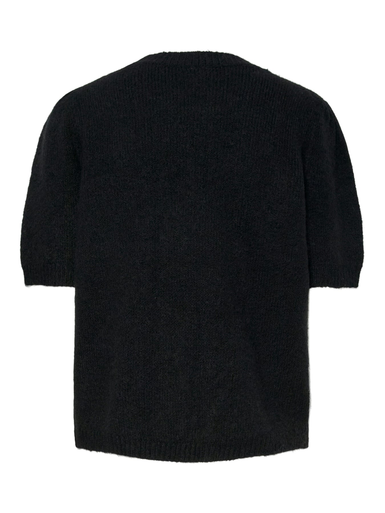Yasanne SS Stickad Tröja - Svart