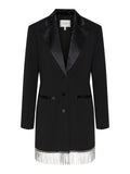 Yasjessi LS Long Blazer - Black