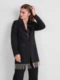 Yasjessi LS Long Blazer - Black