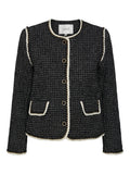 Yasclema 7/8 Blazer Jacket - Black