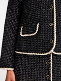 Yasclema 7/8 Blazer Jacket - Black