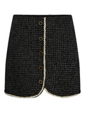 Yasclema HMW Short Skirt - Black