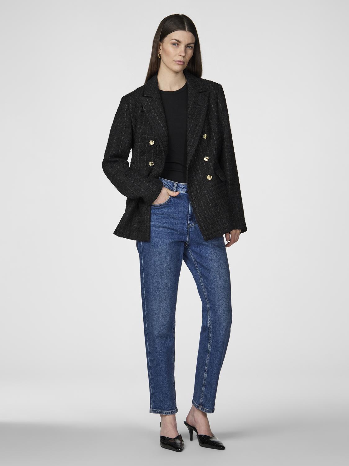 Yasmalea Ls Blazer - Black