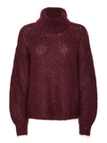 Yaslambi Ls Knit Rollneck Pullover - Port Royale