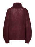 Yaslambi Ls Knit Rollneck Pullover - Port Royale