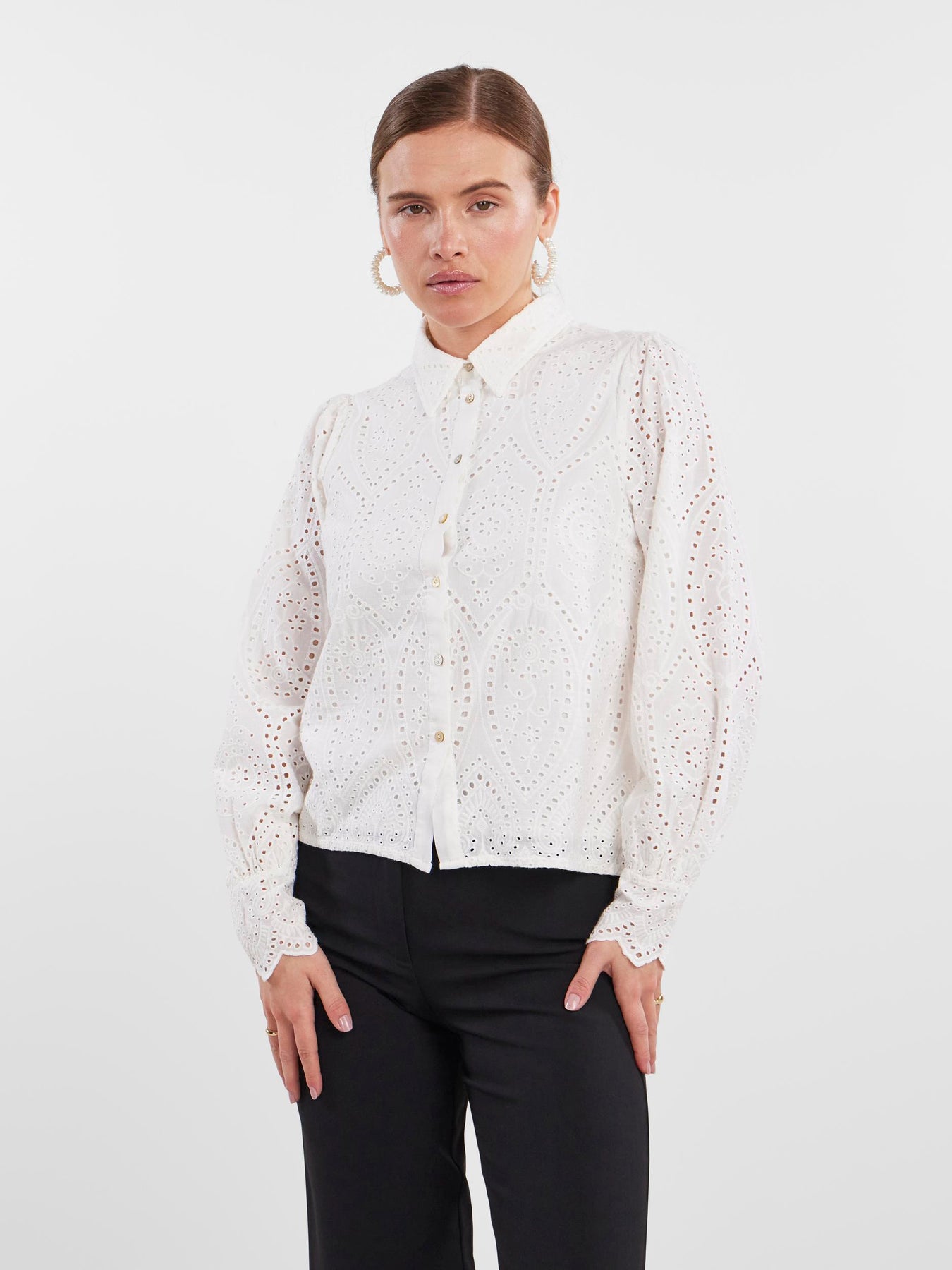 Yasholi LS Shirt - Star White