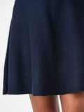 Yasfonny HW Stickad Kjol - Navy Blazer