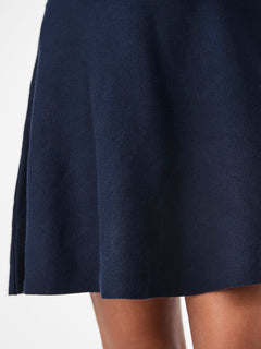 Yasfonny Hw Knit Skirt - Navy Blazer