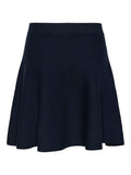 Yasfonny HW Stickad Kjol - Navy Blazer
