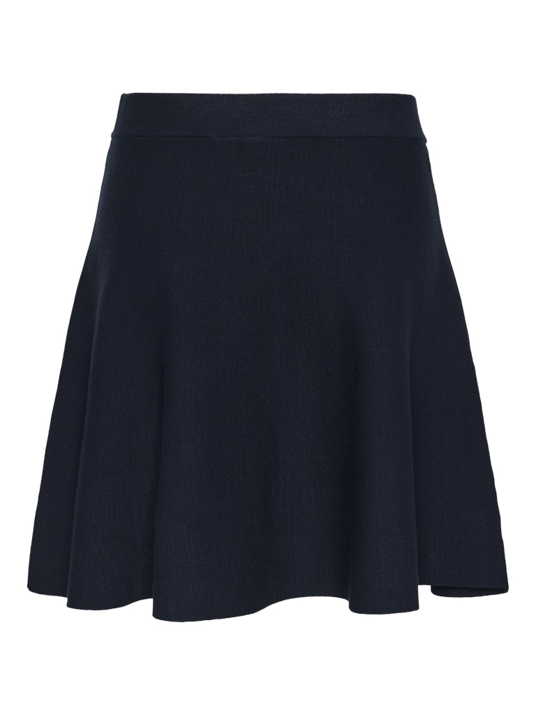 Yasfonny HW Stickad Kjol - Navy Blazer