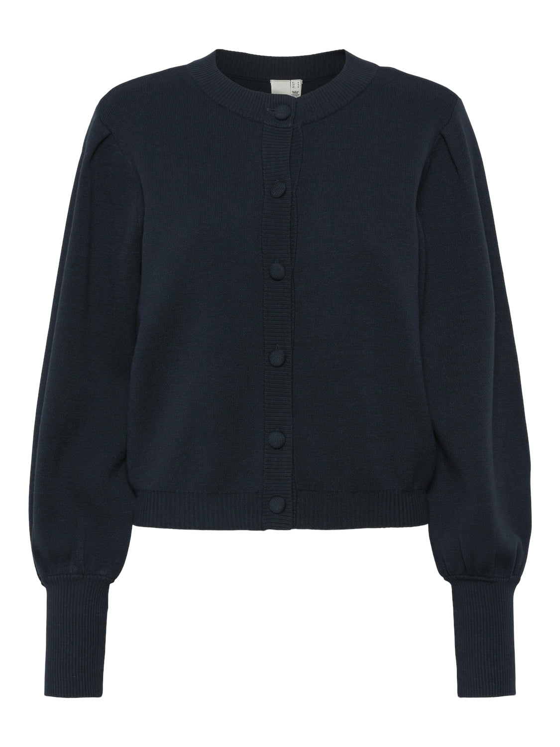 Y.A.S Yasfonny Ls Stickad Kofta - Navy Blazer