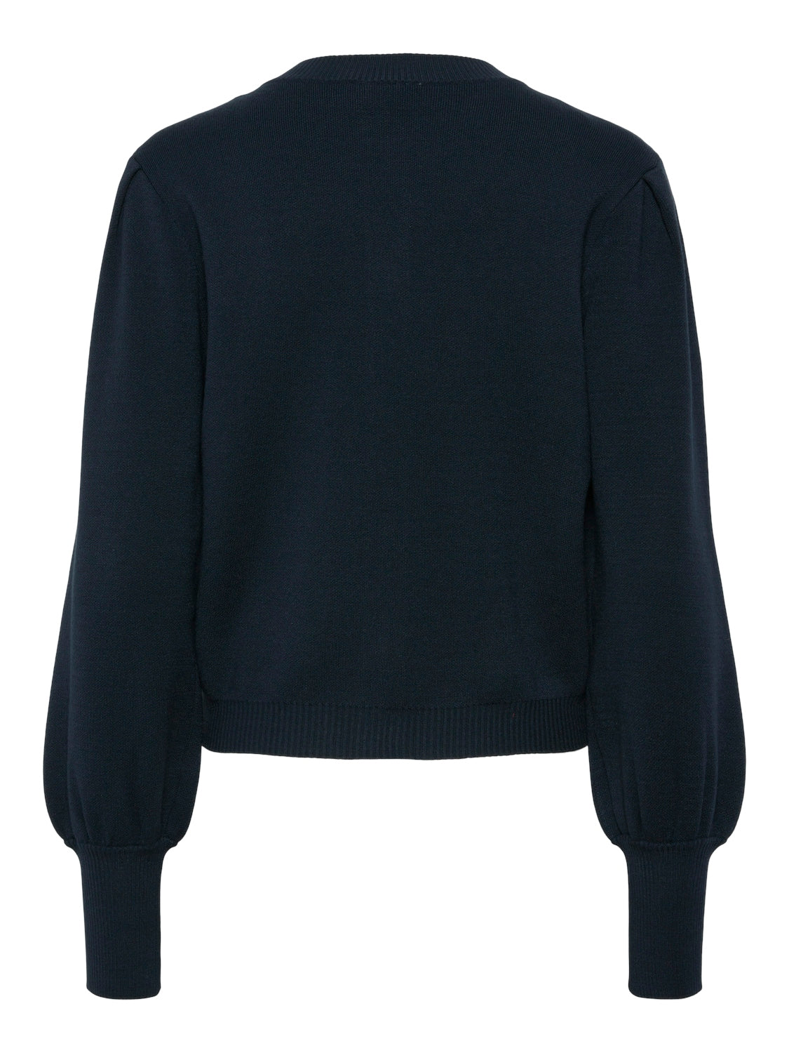 Y.A.S Yasfonny Ls Stickad Kofta - Navy Blazer