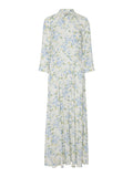 Y.A.S Yassavanna Long Shirt Dress - Star White