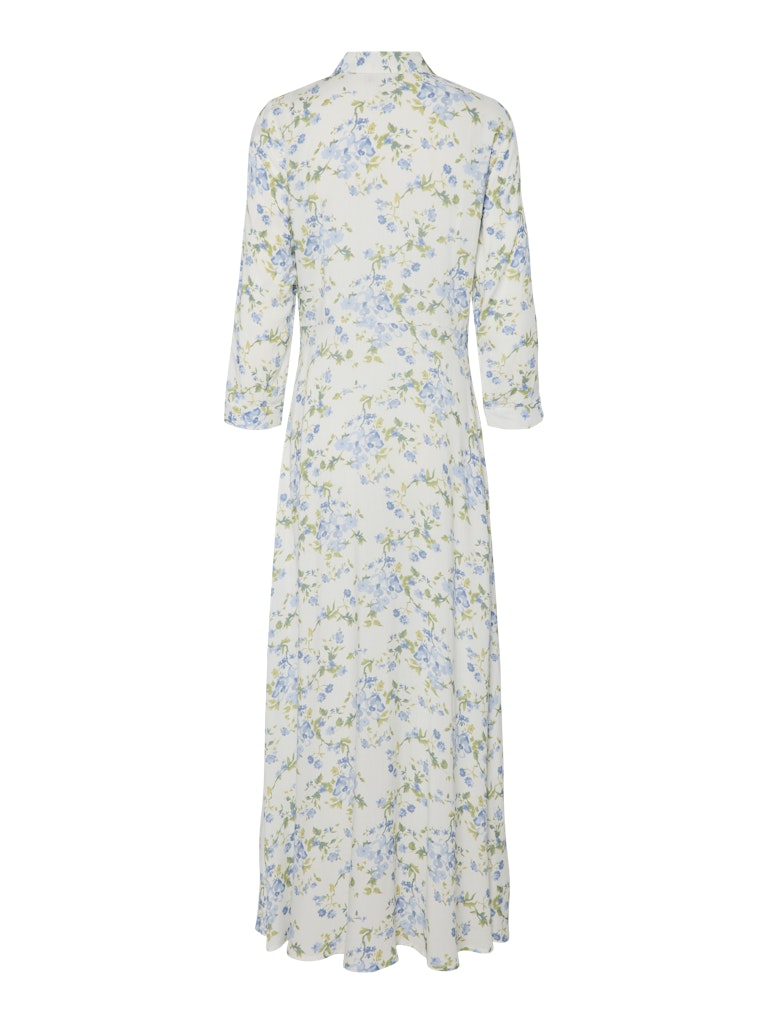 Y.A.S Yassavanna Long Shirt Dress - Star White