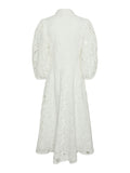 Yashongi 3/4 Ankle Shirt Dress - Star White