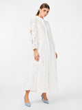 Yashongi 3/4 Ankle Shirt Dress - Star White