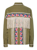 Yasmirra Embroidered Jacket S. - Capulet Olive
