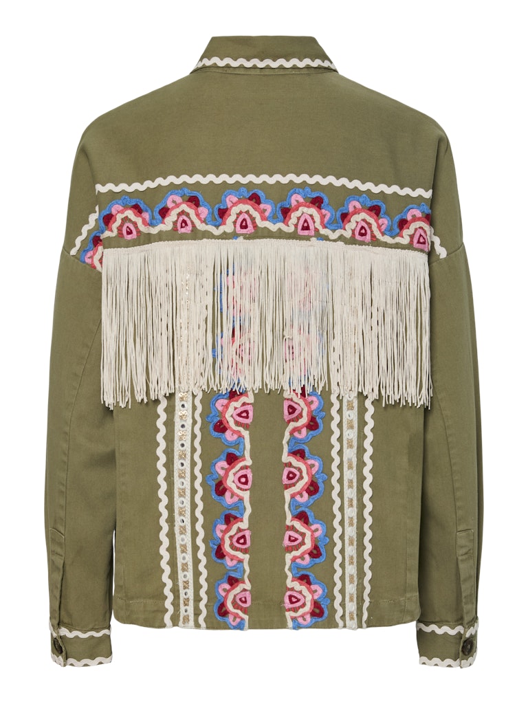Yasmirra Embroidered Jacket S. - Capulet Olive