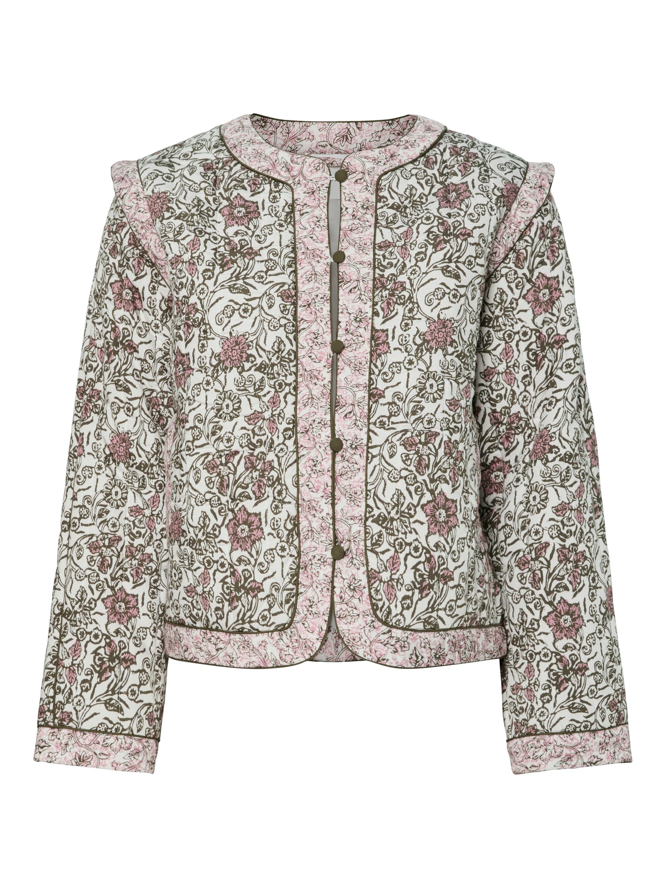 Yaspaula Ls Padded Jacket - Star White Paula Print