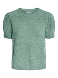 Yasanne SS Knit Pullover - Iceberg Green