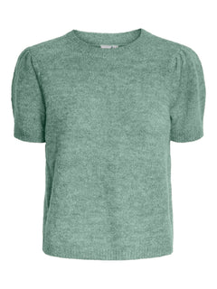 Yasanne SS Knit Pullover - Iceberg Green