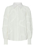 Yastrima Ls Shirt S. - Star White