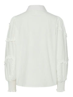 Yastrima Ls Shirt S. - Star White