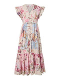 Yasmessa CS Long Dress - Pristine med Ballerina/Skyway