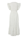 Yasluna Cs Long Dress - Star White