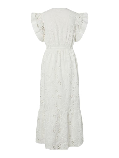 Yasluna Cs Long Dress - Star White