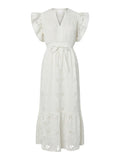 Yasluna Cs Long Dress - Star White