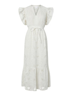 Yasluna Cs Long Dress - Star White