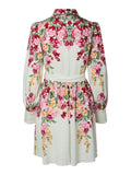 Yasrosie Ls Dress - Birch New Rosie Print