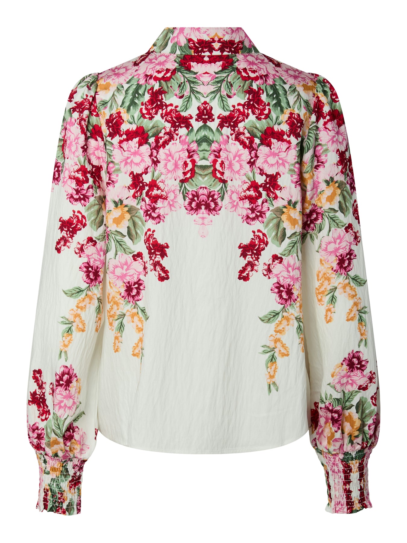 Yasrosie LS Skjorta - Birch New Rosie Print