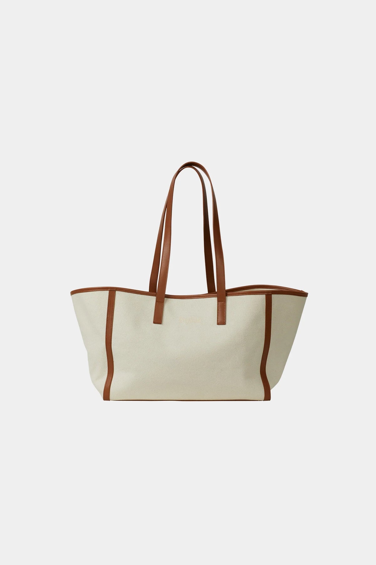 Yendi Canvas Bag - Brun/Kräm