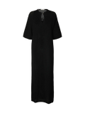 Ivy 2/4 Knit Structure Dress - Svart