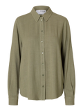 Selected Femme Viva Ls Sun Shirt - Vetiver