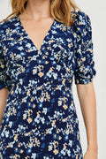 Zariah - Navy Flora