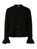 Yasnuma Ls Knit Cardigan - Svart