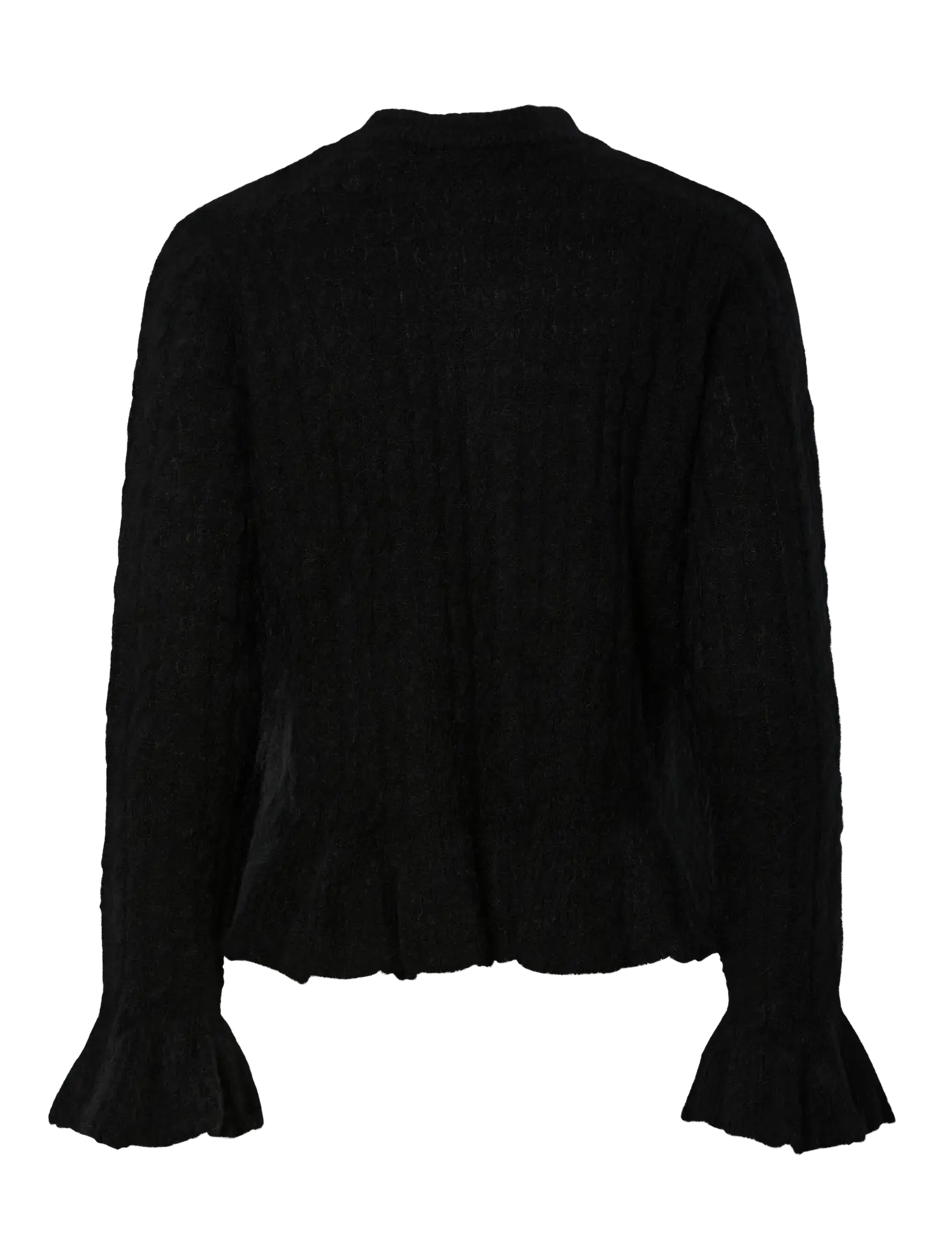 Yasnuma Ls Knit Cardigan - Svart
