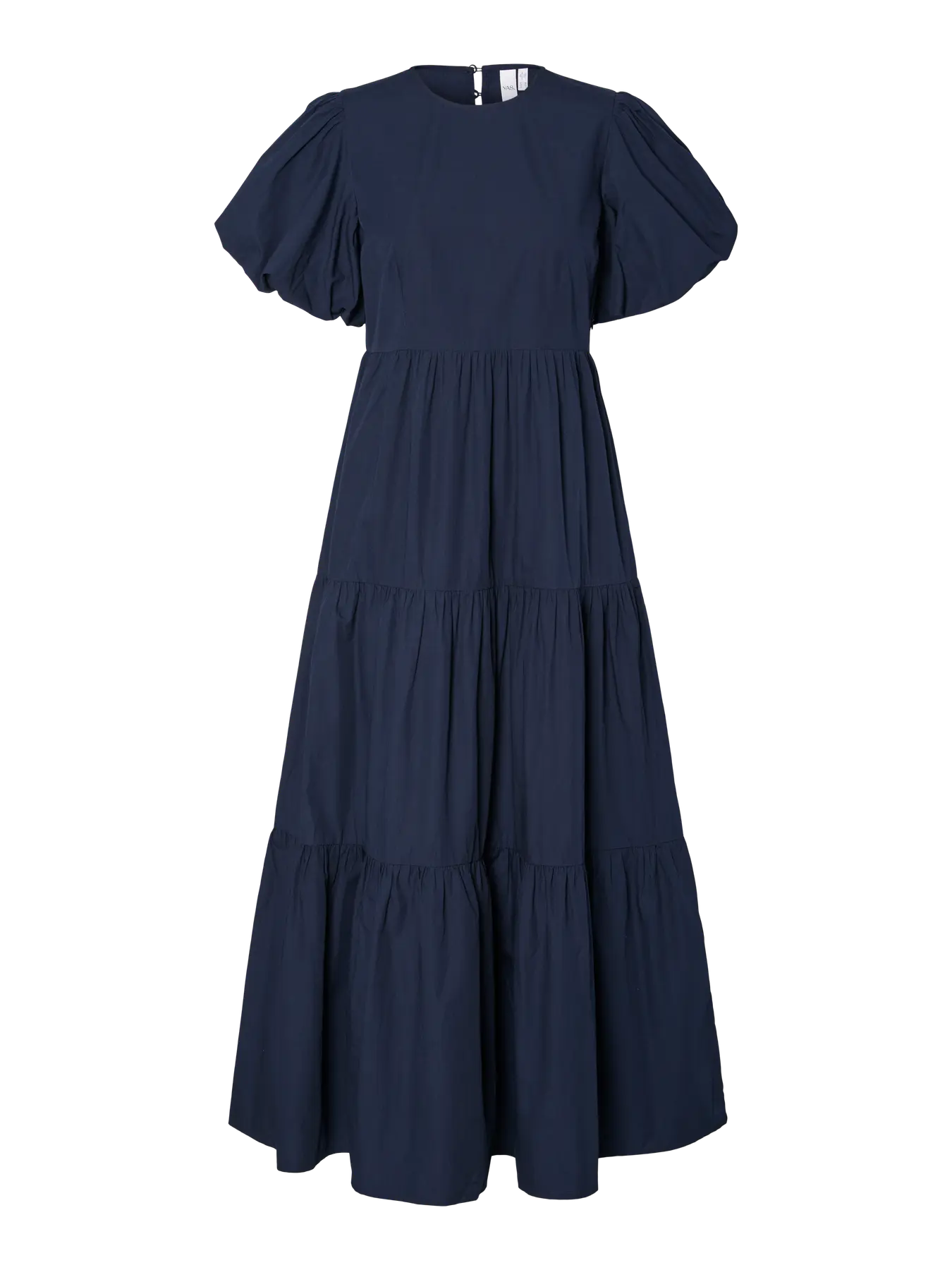 Yascolea Ss Ankle Dress - Navy Blazer