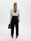 Sia Ras 2/4 Knit Key Hole Collar Neck - Blue Glow Melange