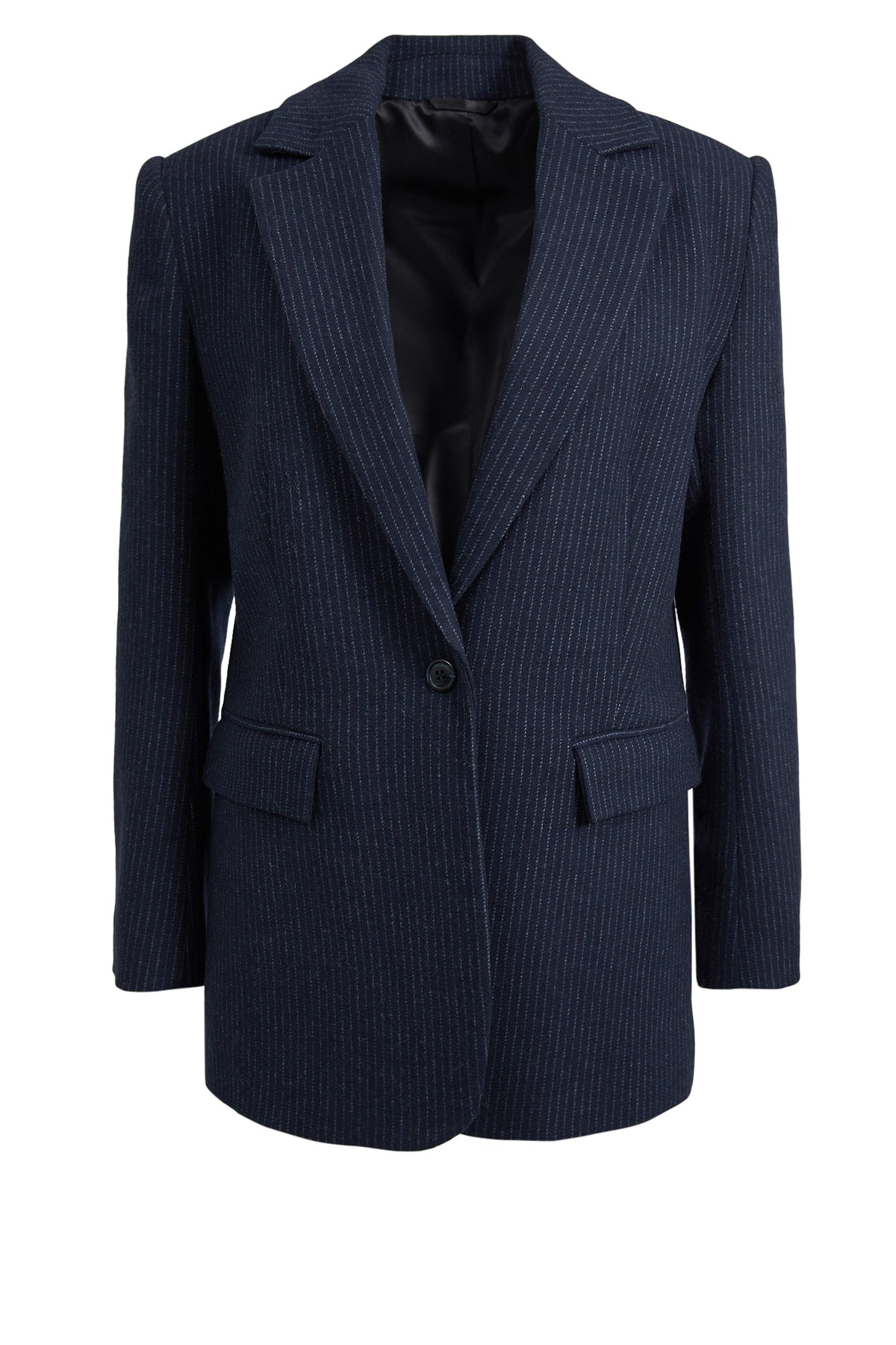 Zaina Blazer - Navy Pinstripe