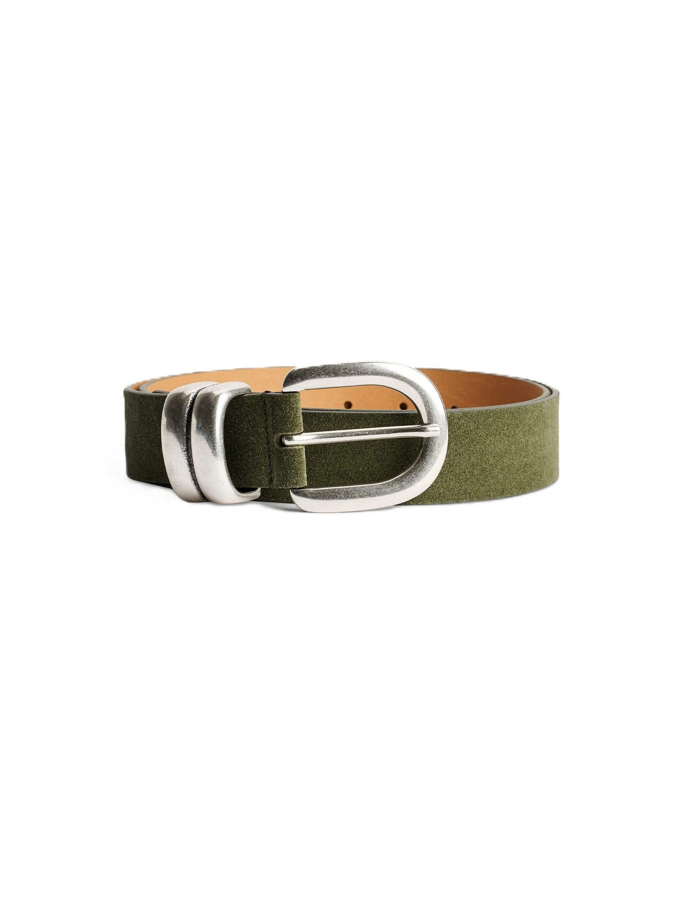 Zoira Suede - Deep Lichen Green