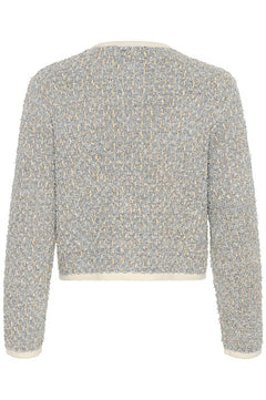 GZnalin Cardigan - Blue/White Structure
